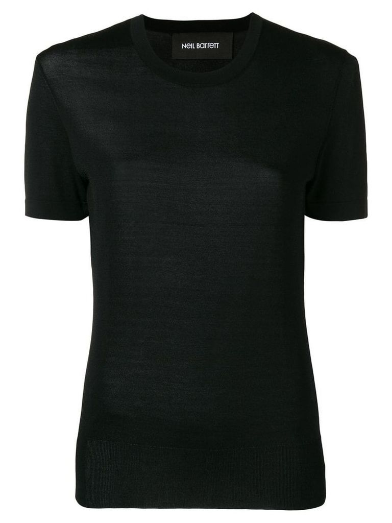 Neil Barrett crew neck T-shirt - Black