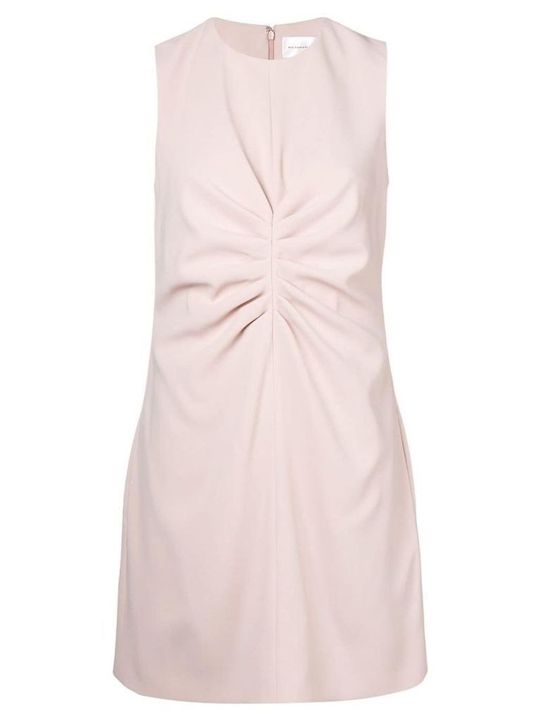 Victoria Victoria Beckham ruched front dress - Pink