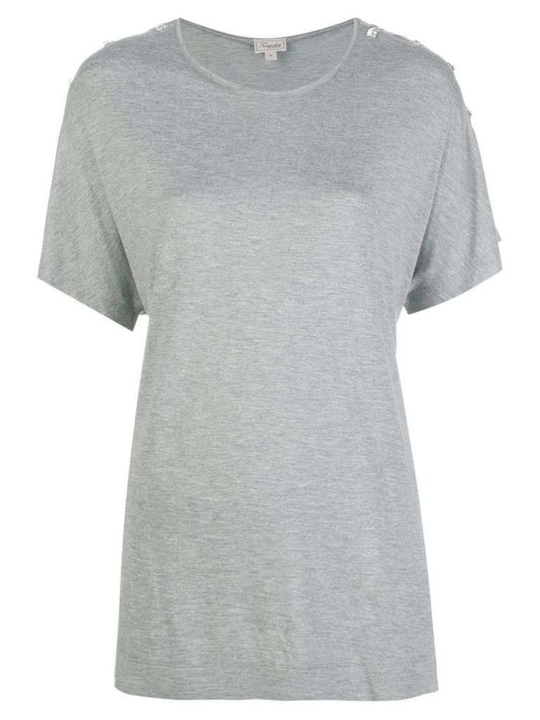 Temperley London Vita jersey T-shirt - Grey