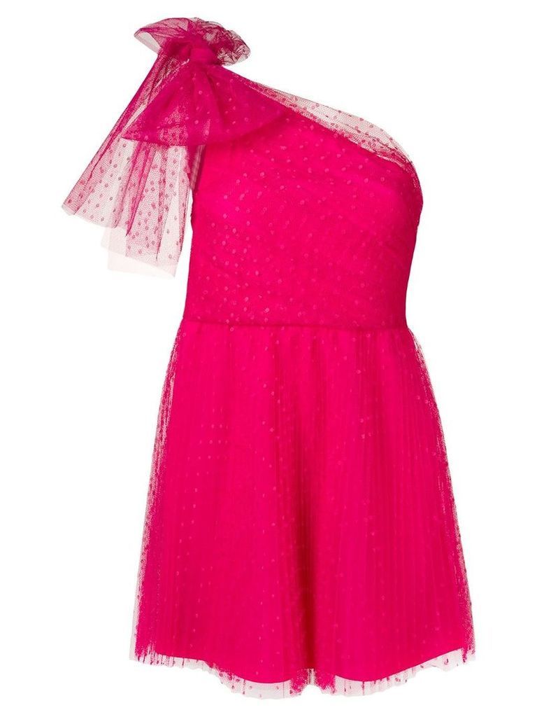 Red Valentino tulle mini dress - Pink