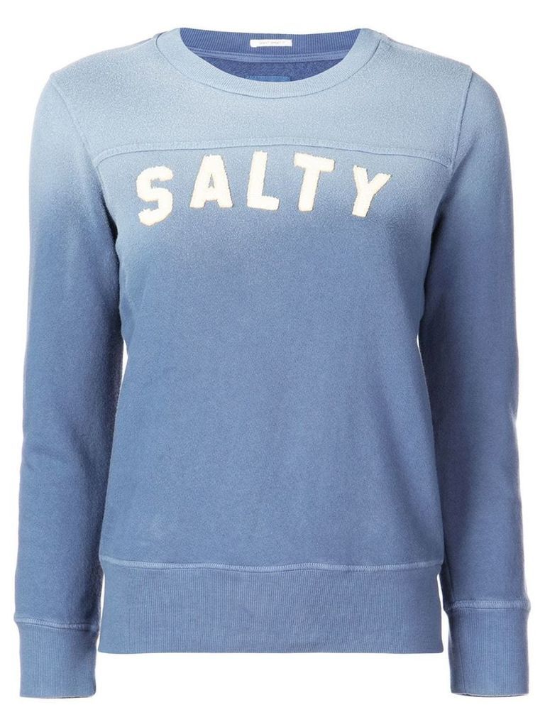 Mother Salty embroidered jumper - Blue