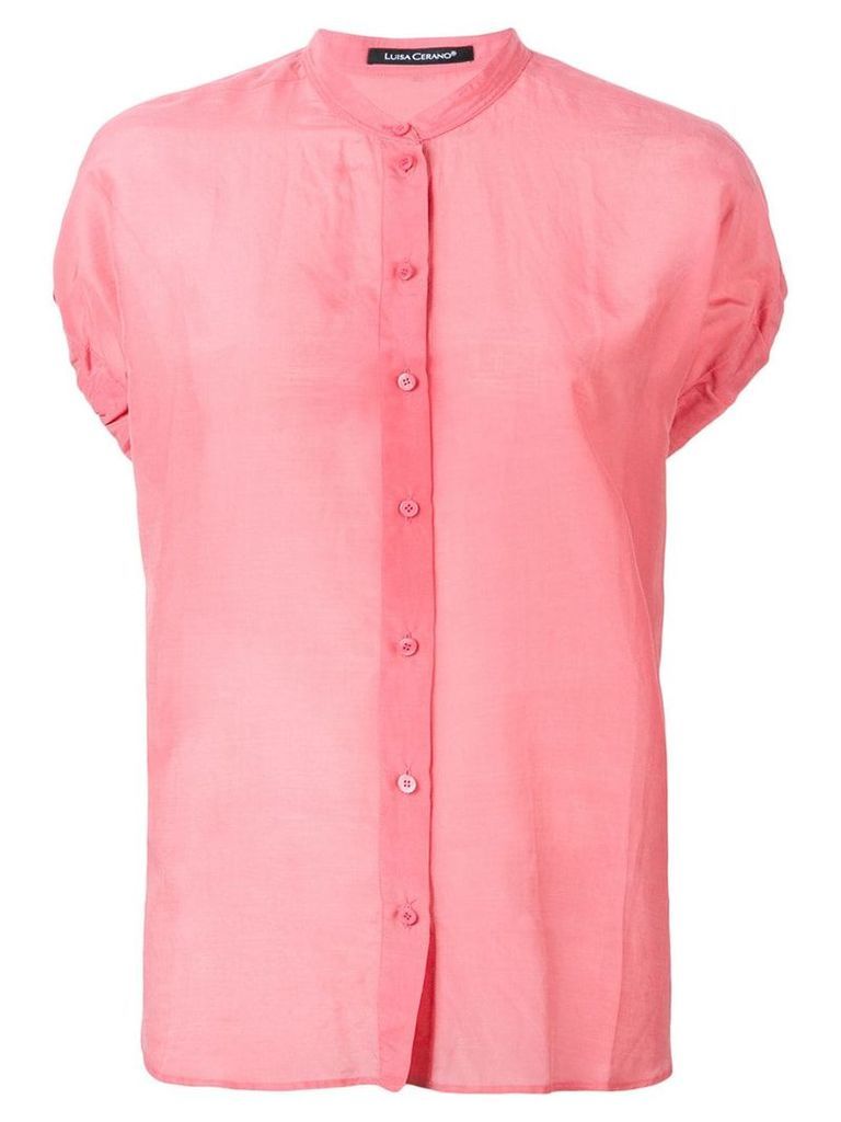 Luisa Cerano button-up blouse - Pink
