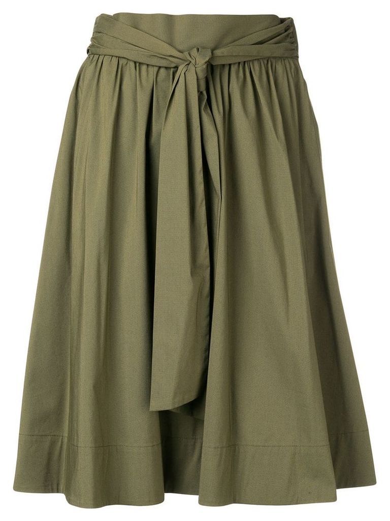 Steffen Schraut high-waisted skirt - Green