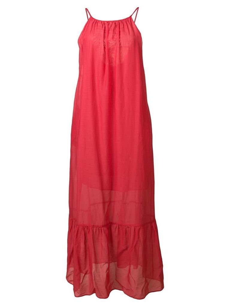 Semicouture maxi dress - Red