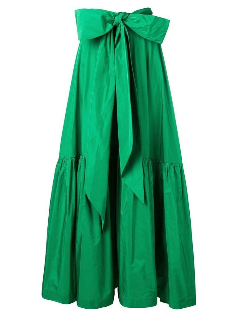 P.A.R.O.S.H. ruffled full skirt - Green