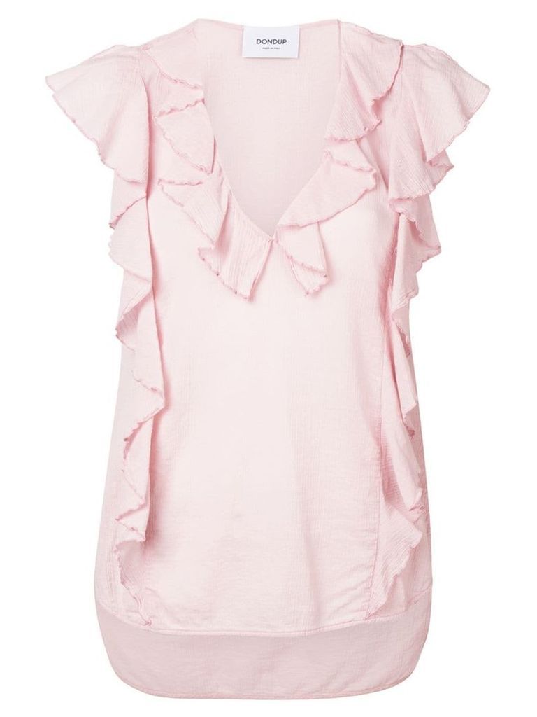 Dondup ruffled blouse - Pink