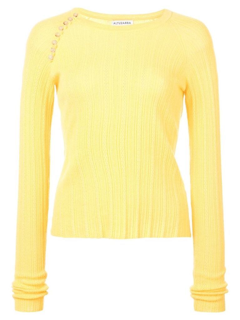 Altuzarra slim fit sweater - Yellow