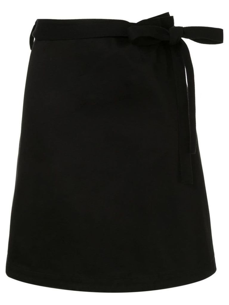 Nehera Ablon twill apron skirt - Black