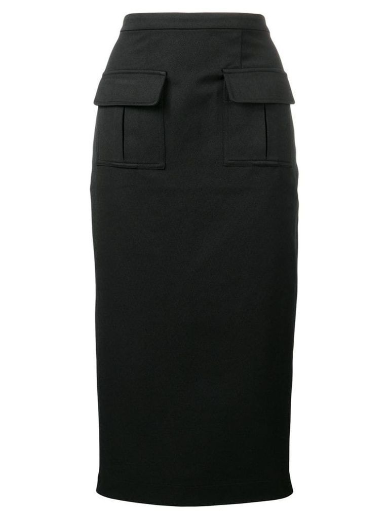Maggie Marilyn twill pencil skirt - Black