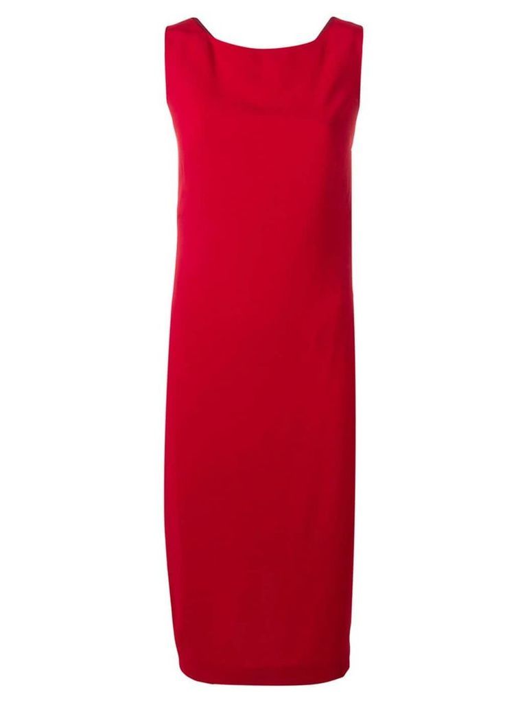 Aspesi cross back dress - Red
