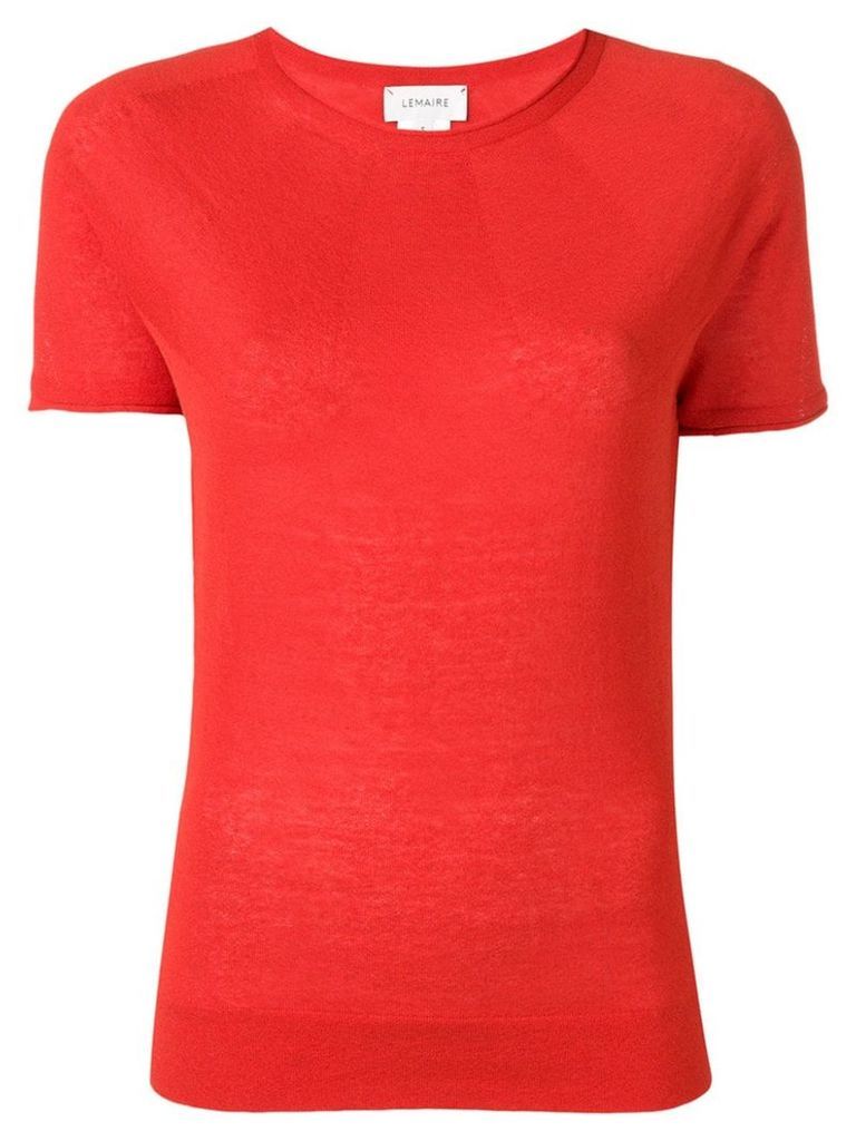 Lemaire short sleeve T-shirt - Red