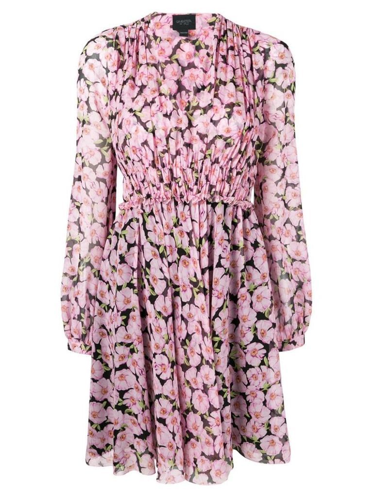 Giambattista Valli floral print dress - Pink
