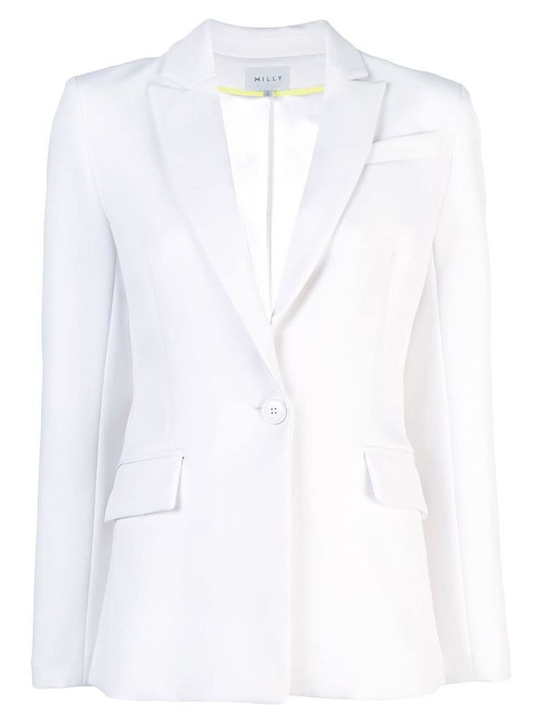 Milly tailored blazer - White