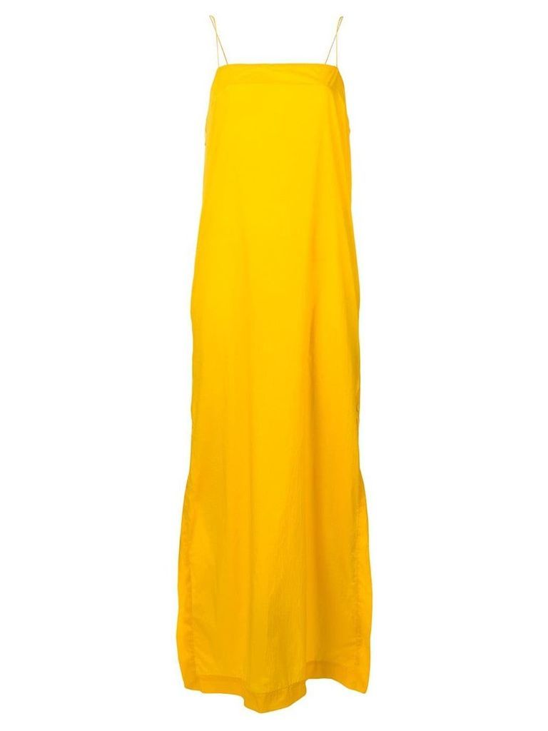 Artica Arbox long sleeveless dress - Yellow