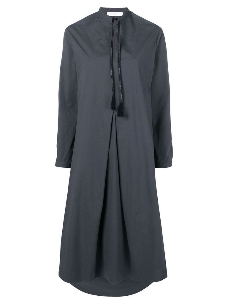 Fabiana Filippi tassel detail shirt dress - Grey