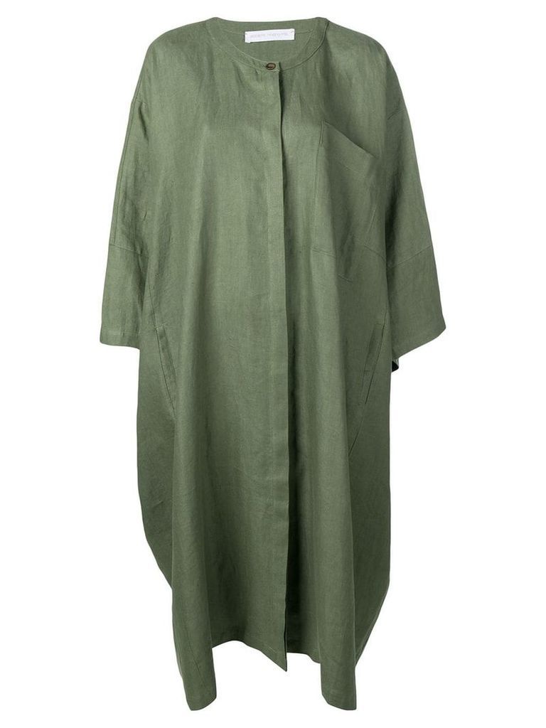 Société Anonyme oversized Mondrian dress - Green