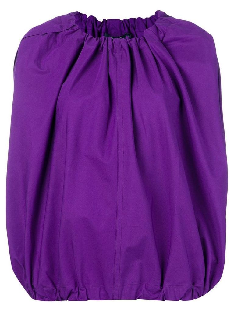 Sofie D'hoore balloon structured blouse - Purple