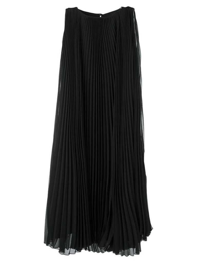 Max Mara Clelia pleated dress - Black
