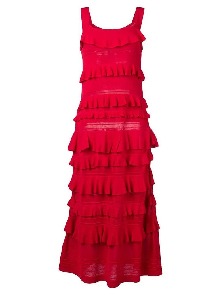Twin-Set layered maxi dress