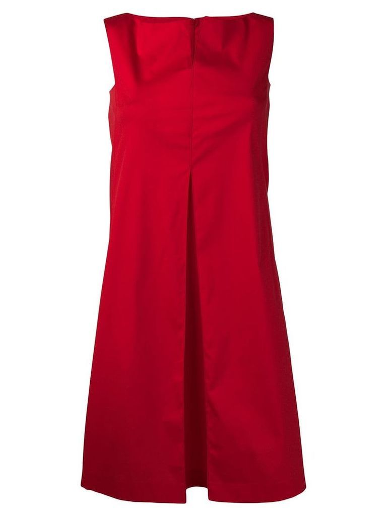 Antonelli sleeveless shift dress - Red