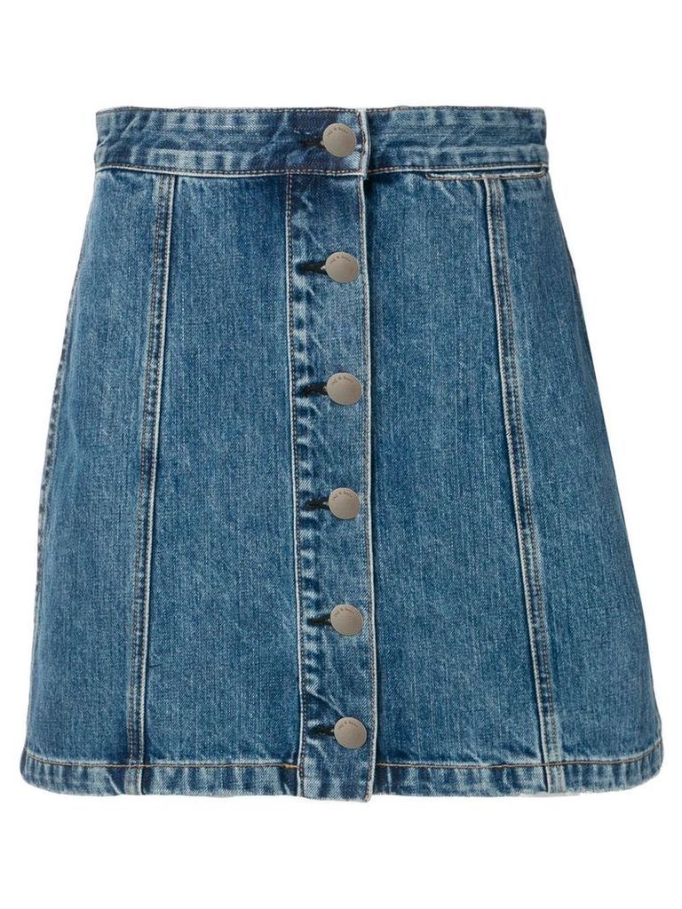 Rag & Bone denim mini skirt - Blue