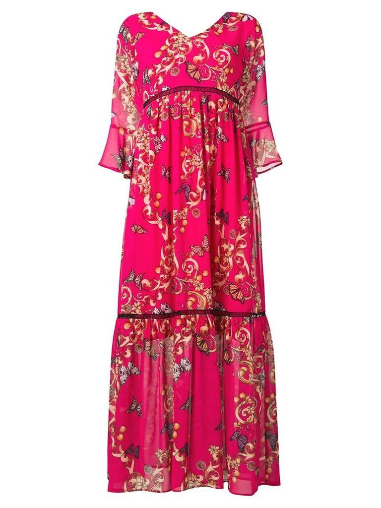 Liu Jo printed maxi dress - Pink