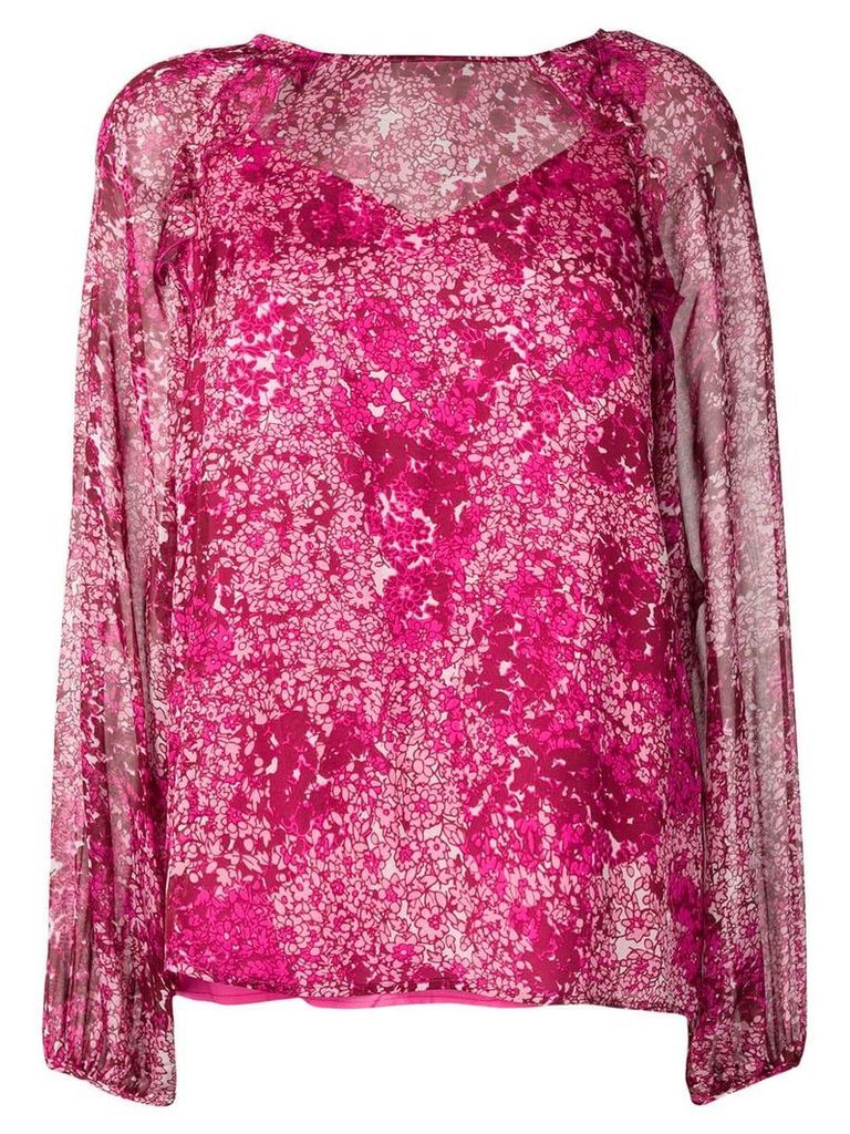 Essentiel Antwerp floral print blouse - Pink