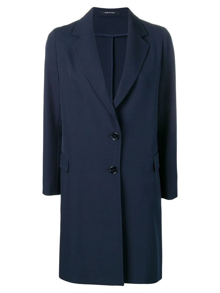 Tagliatore loose fitting blazer coat - Blue
