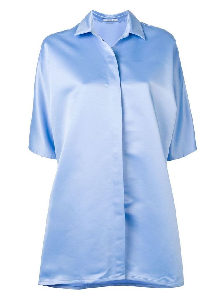 Styland Alba shirt dress - Blue