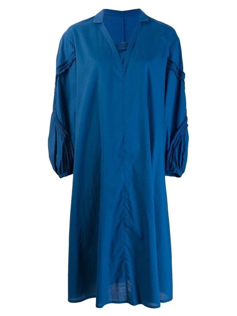 Zucca mid-length dress - Blue