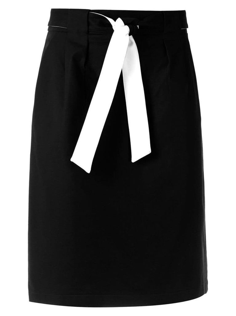 Egrey straight fit skirt - Black