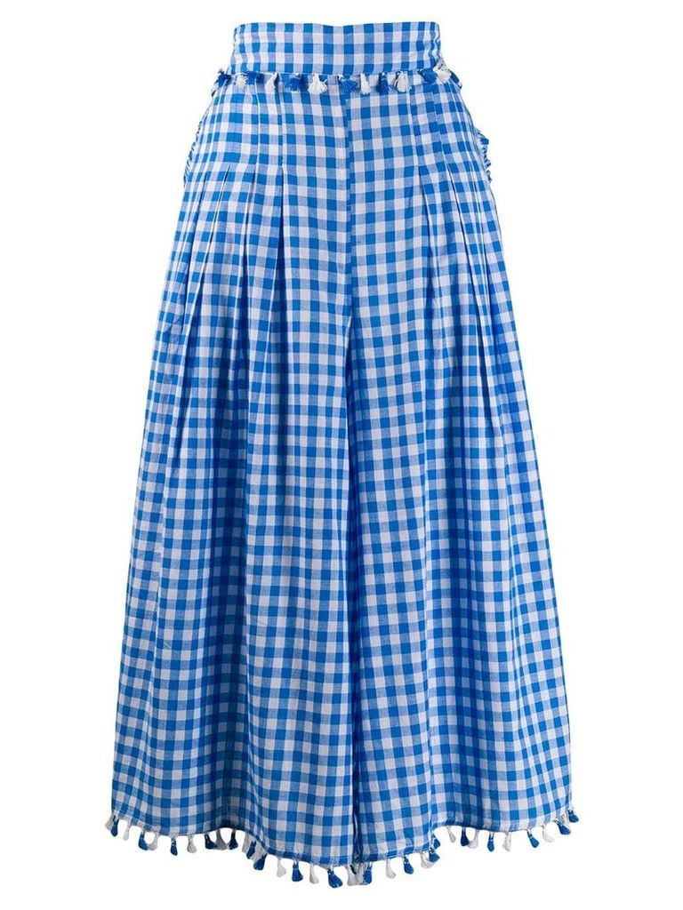 Dodo Bar Or checked skirt - Blue