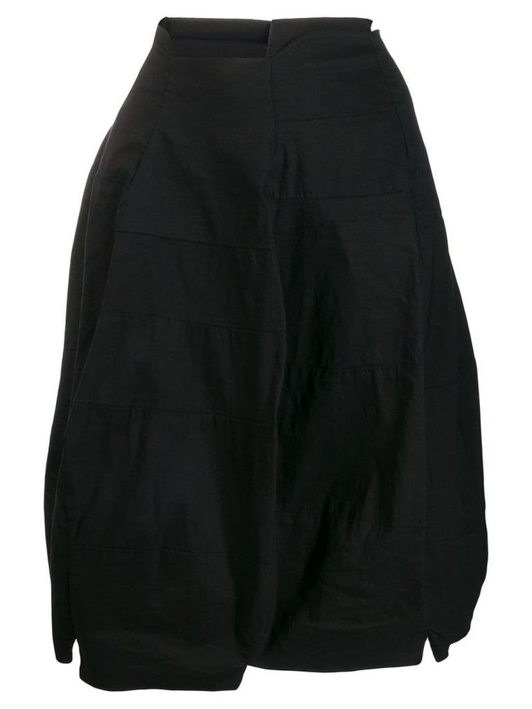 Rundholz asymmetric wide skirt - Black