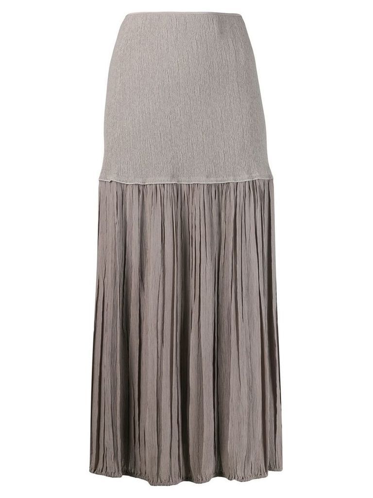 Chloé layered skirt - Grey