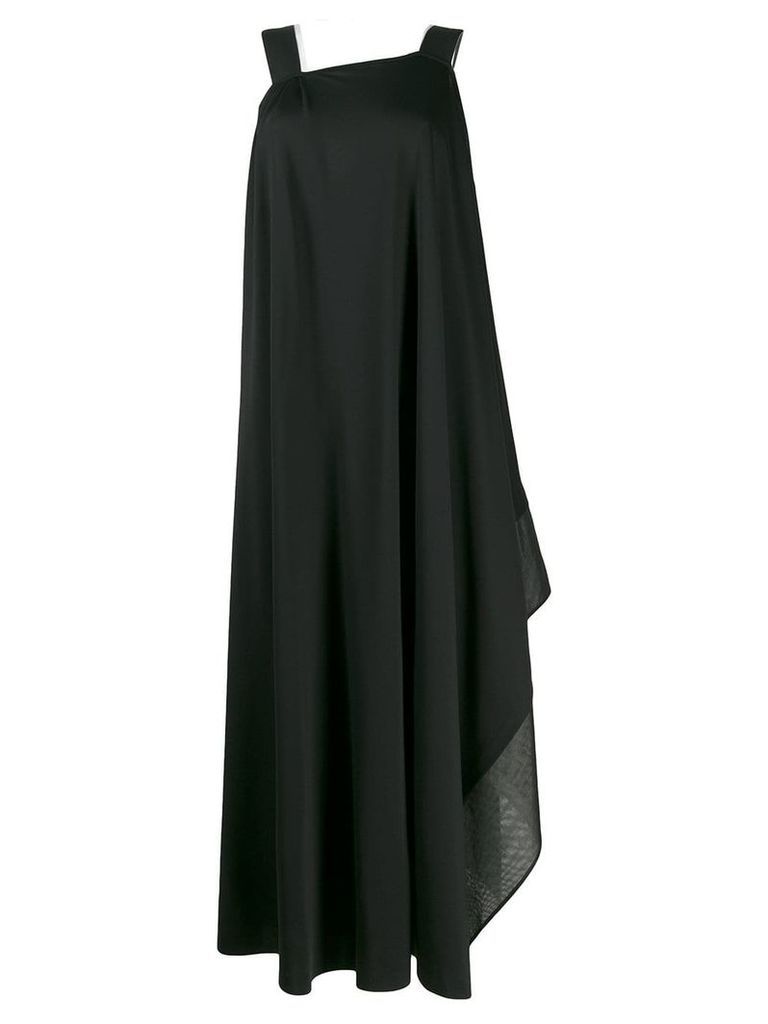 Pierantoniogaspari sleeveless flared maxi dress - Black