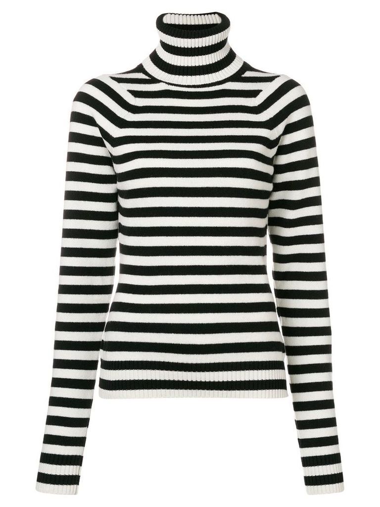Haider Ackermann stripe turtleneck sweater - Black