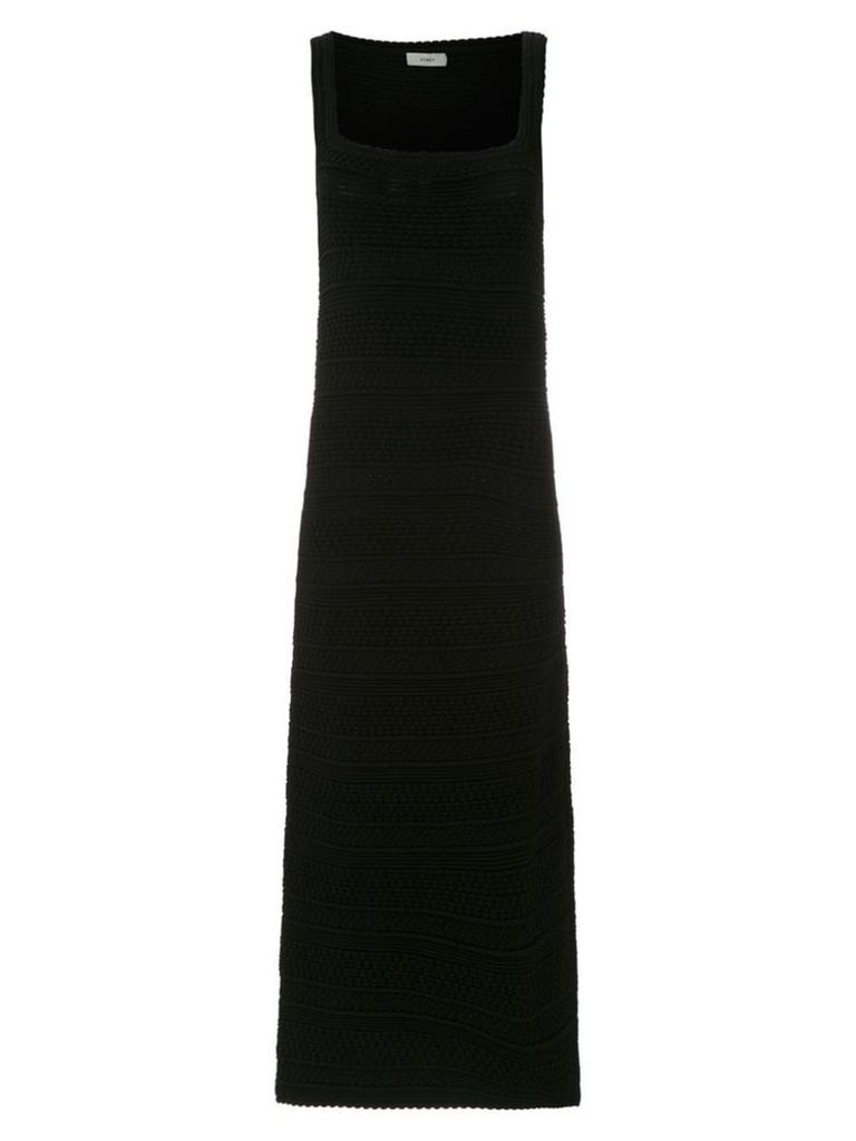Egrey textured knit dress - Black