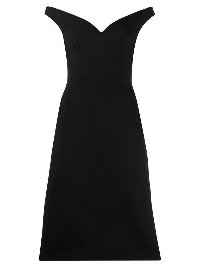 Prada off the shoulder dress - Black