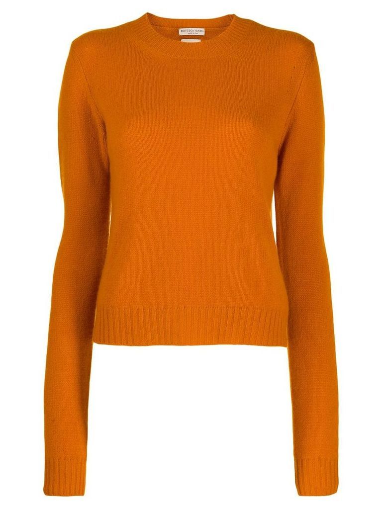Bottega Veneta fine knit sweater - Orange