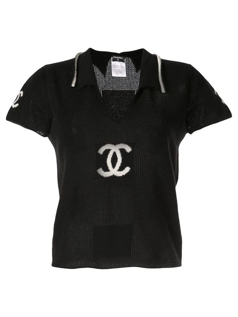 Chanel Pre-Owned short sleeve T-shirt - Black