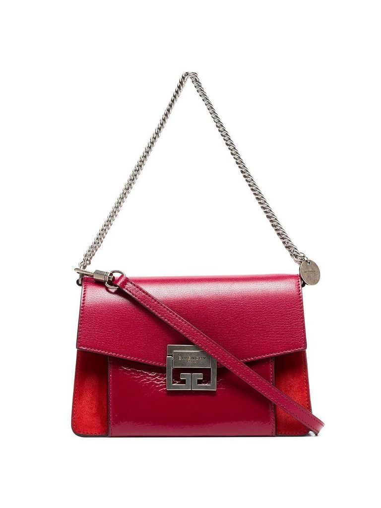 Givenchy cherry red GV3 leather shoulder bag - Pink