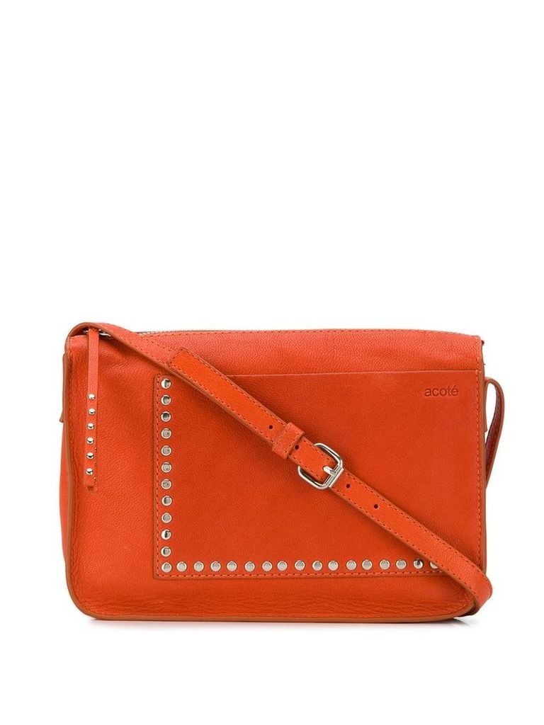 Cotélac zipped crossbody bag - Orange
