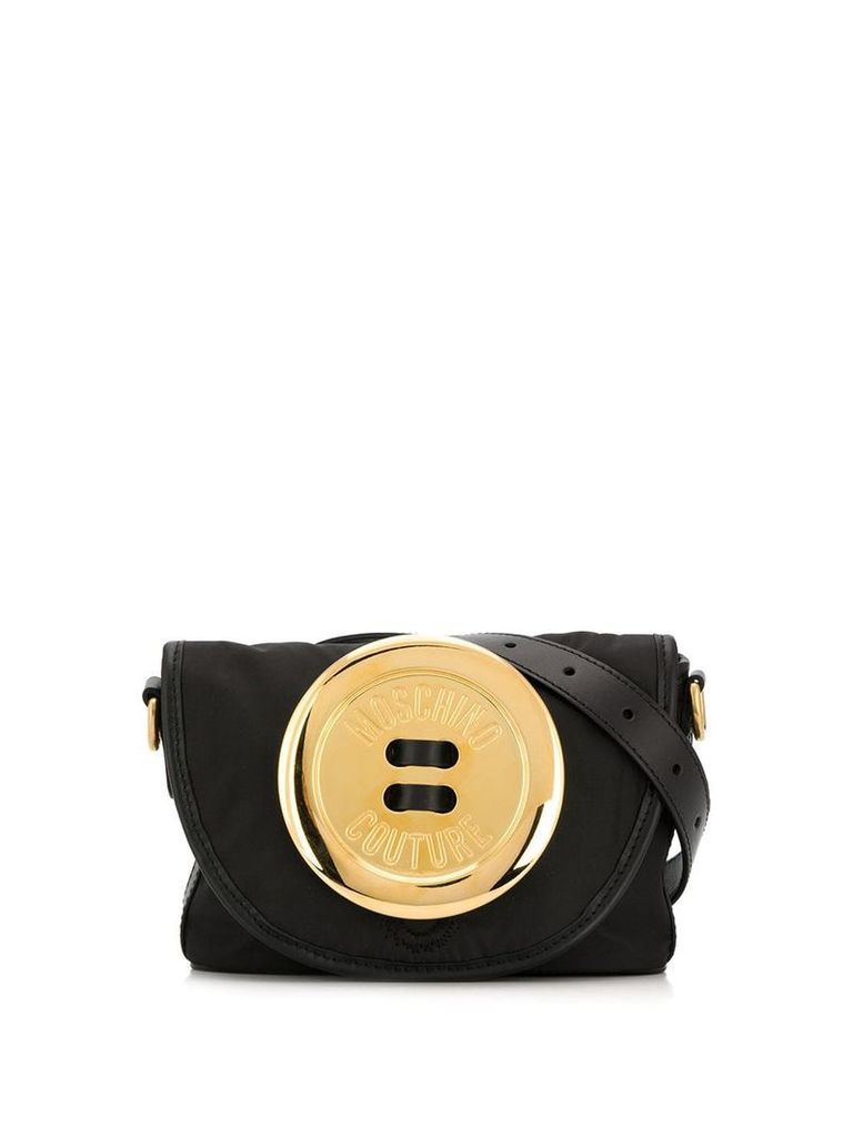 Moschino Button belt bag - Black
