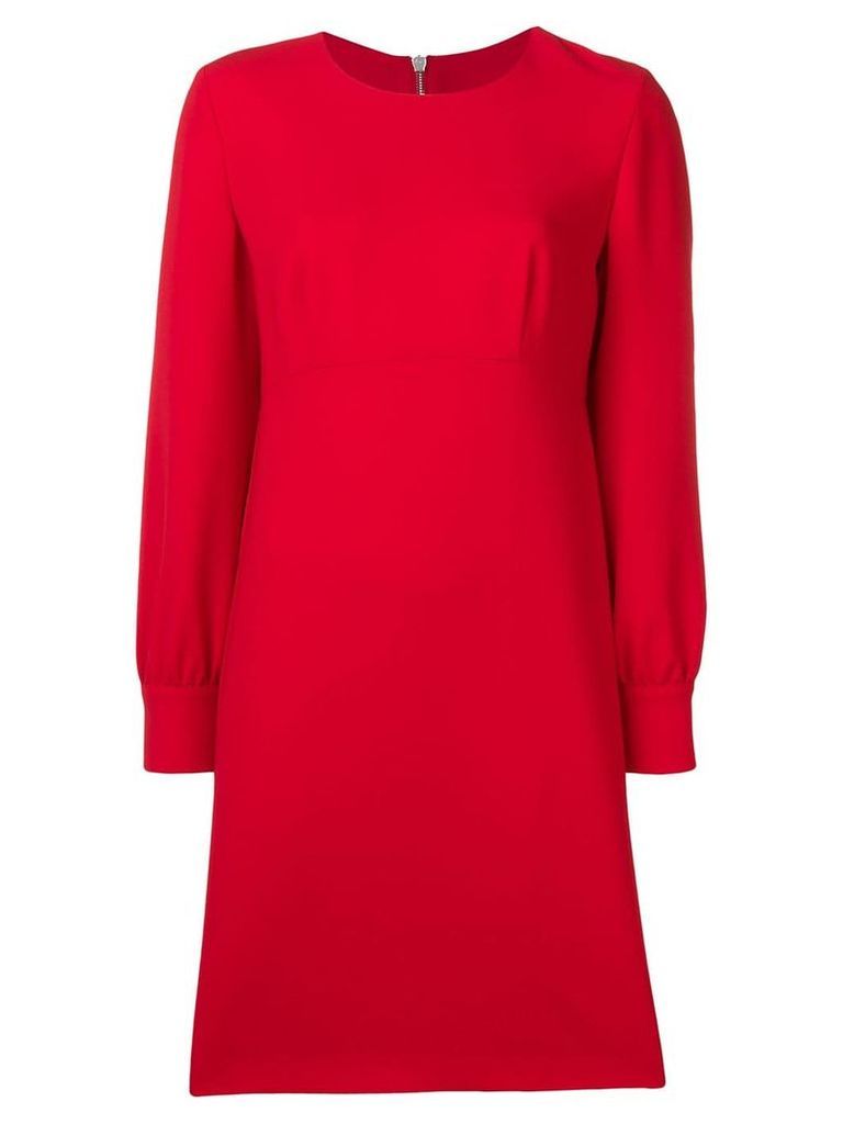 Boutique Moschino classic shift dress - Red