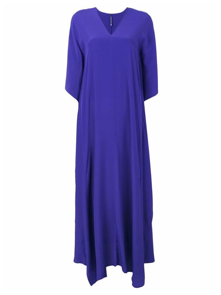 Pierantoniogaspari long flared dress - Blue