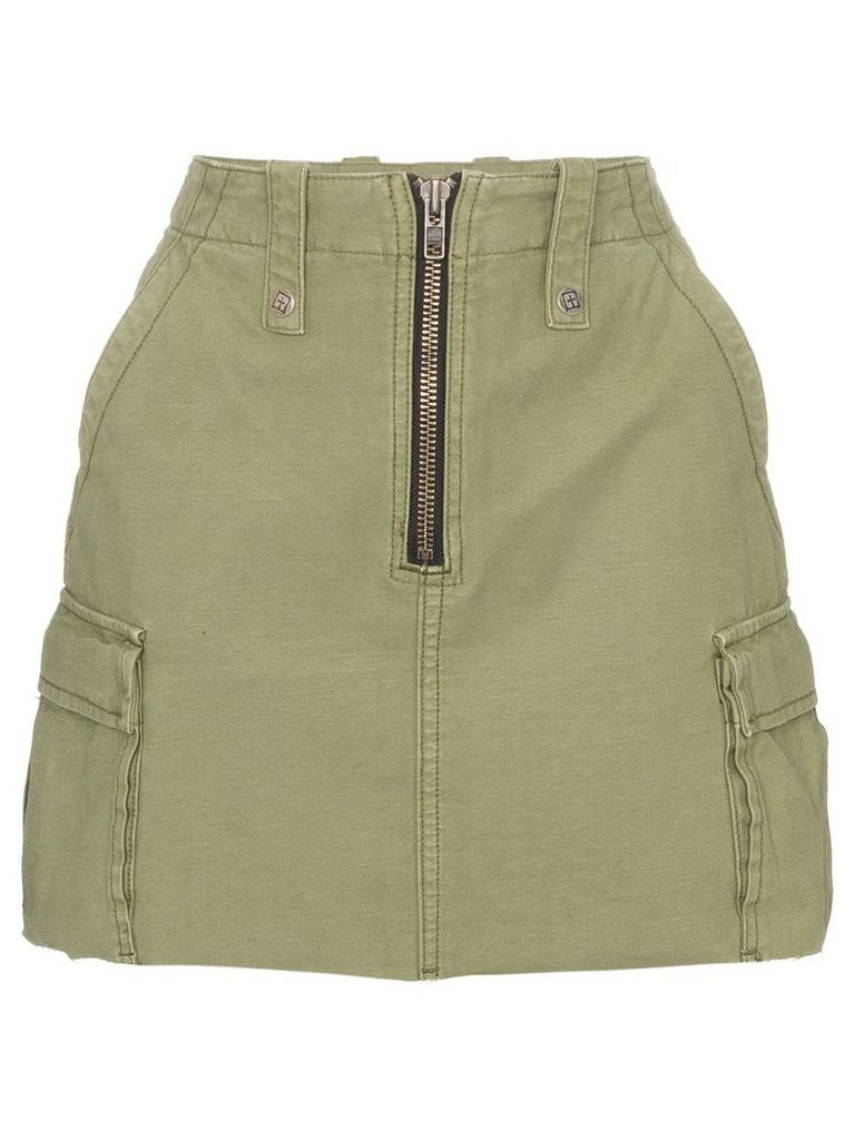 Ksubi Crypt high-waisted mini skirt - Green