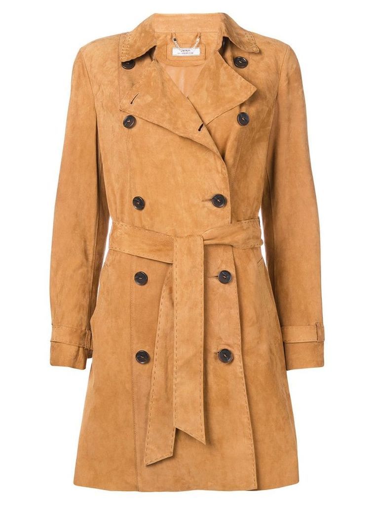 Desa 1972 double breasted coat - Brown