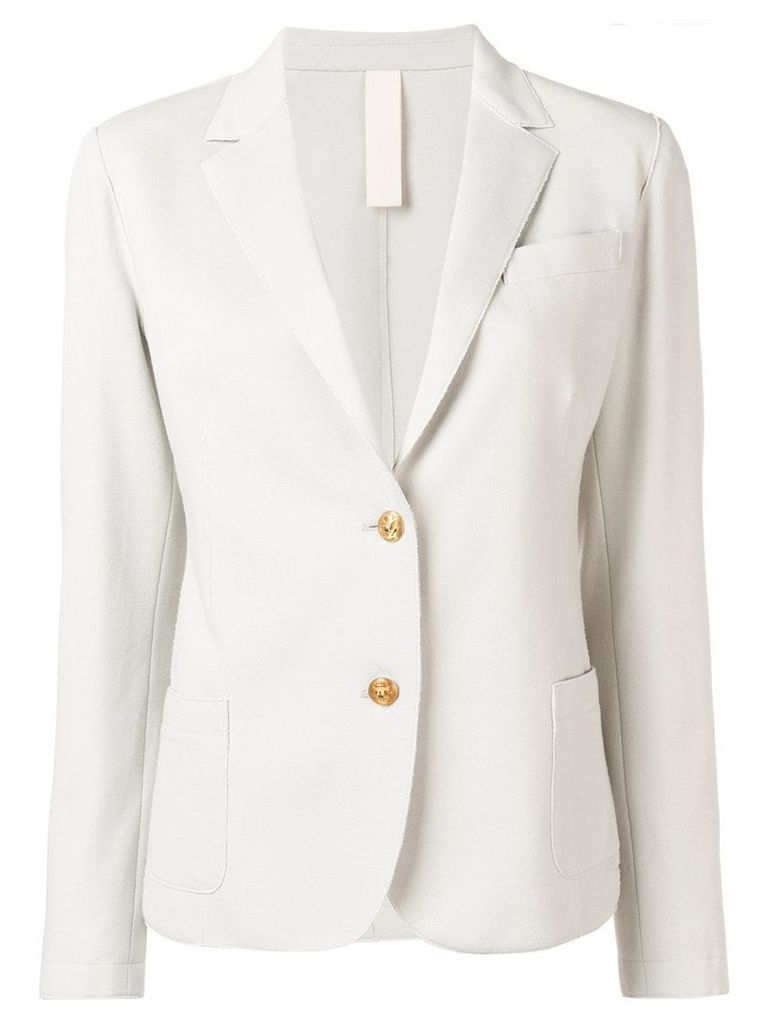 Eleventy classic fitted blazer - Neutrals