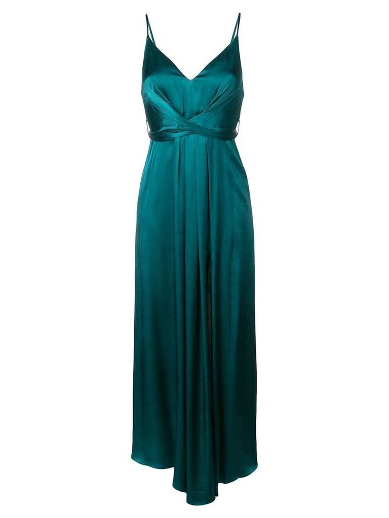 Shona Joy long flare dress - Green