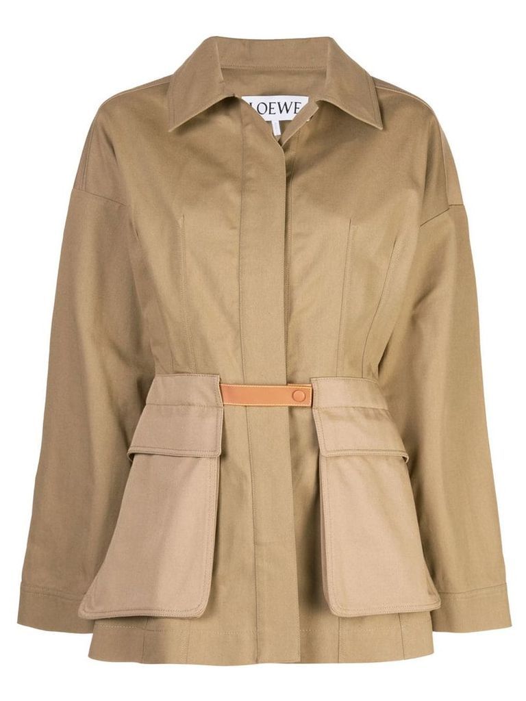 Loewe Safari coat - Brown